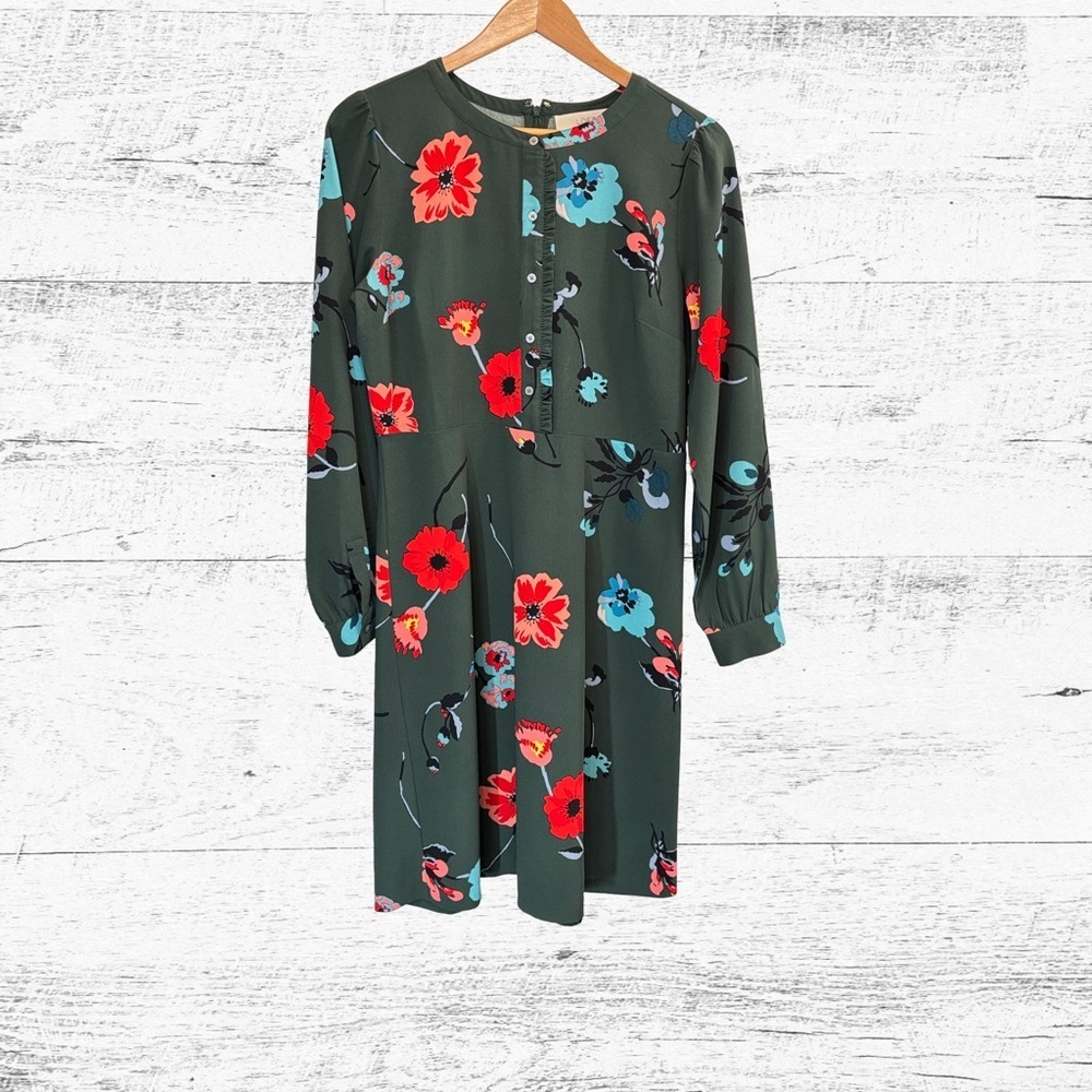 Bundle 3 or more Loft Floral Green Dress